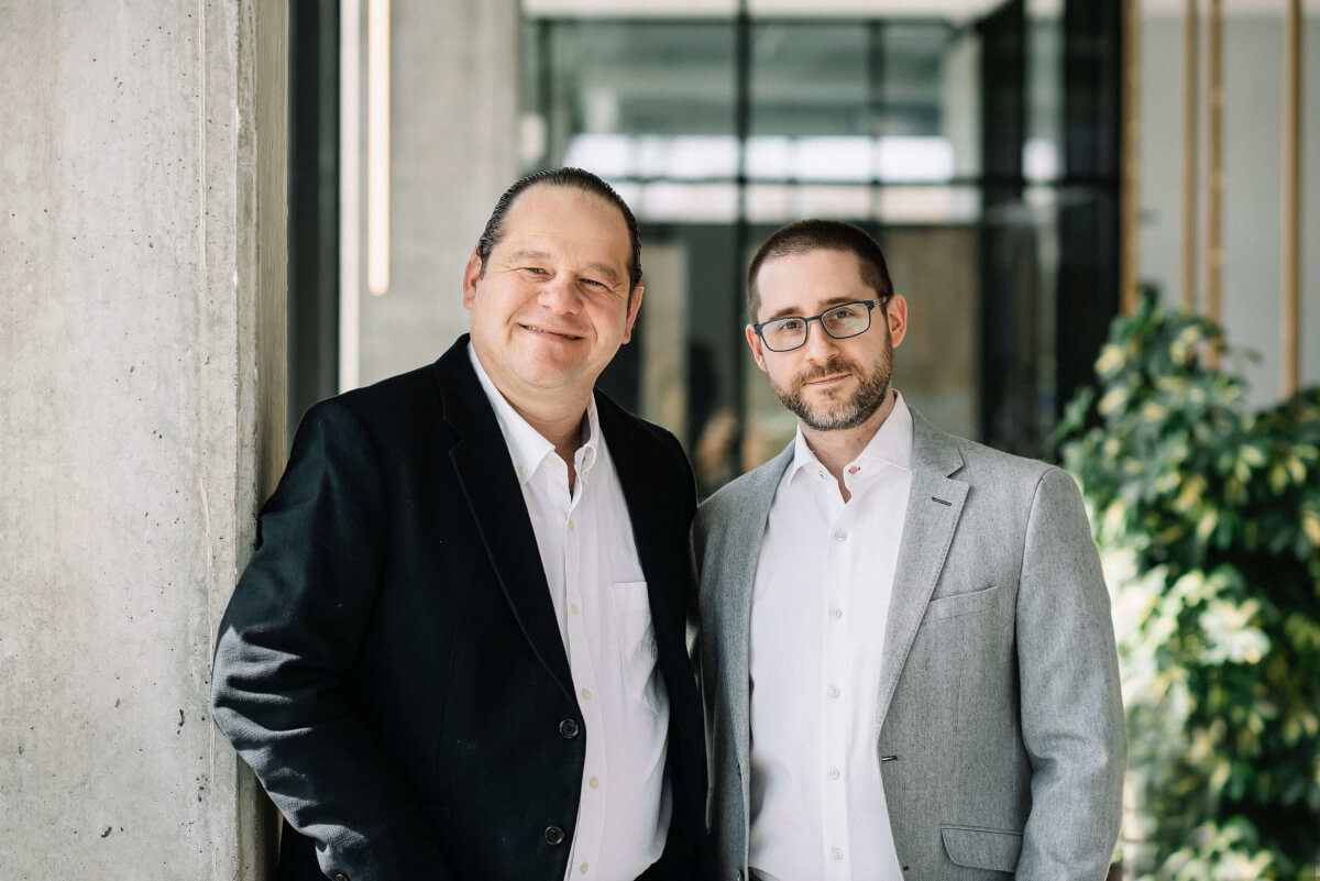 A welcoming family reunion